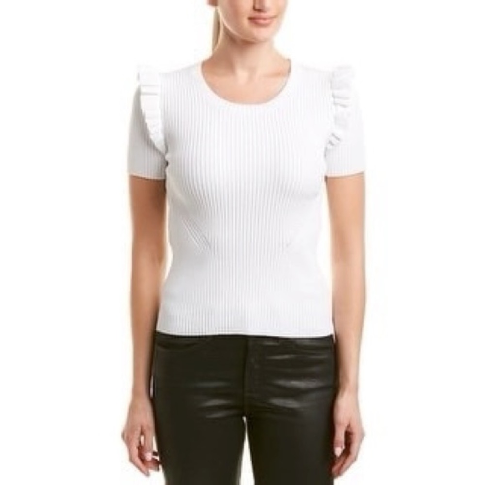 Cinq a Sept ribbed Sloann pullover - Orig. $248